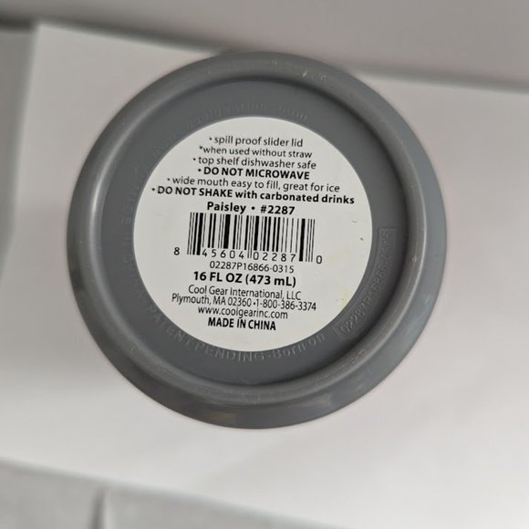 Cool Gear Coca-Cola Coke Reusable Travel Cup Spill Proof - Picture 6 of 6